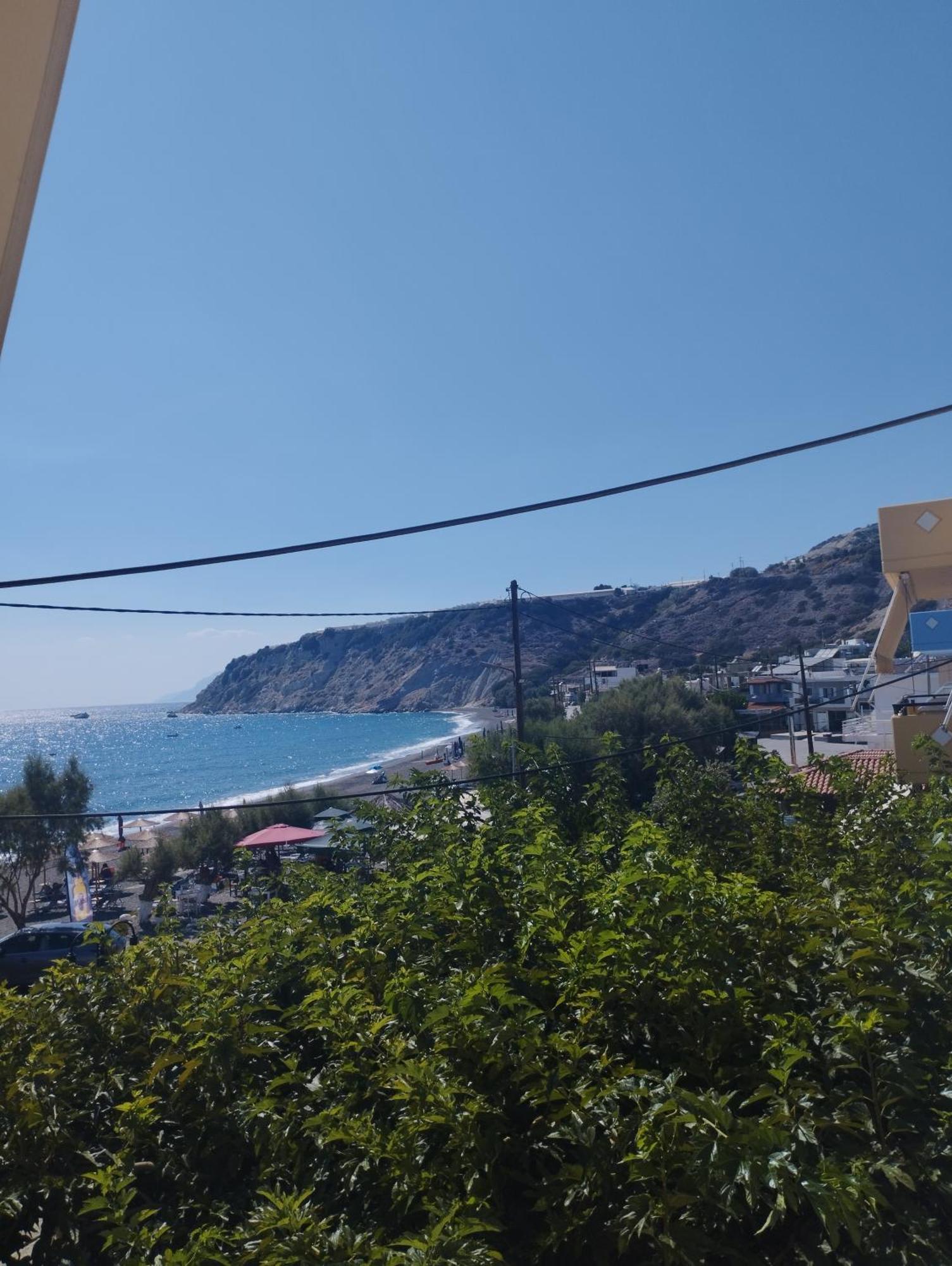 Eirini Apts On The Beach Psari Forada Zimmer foto