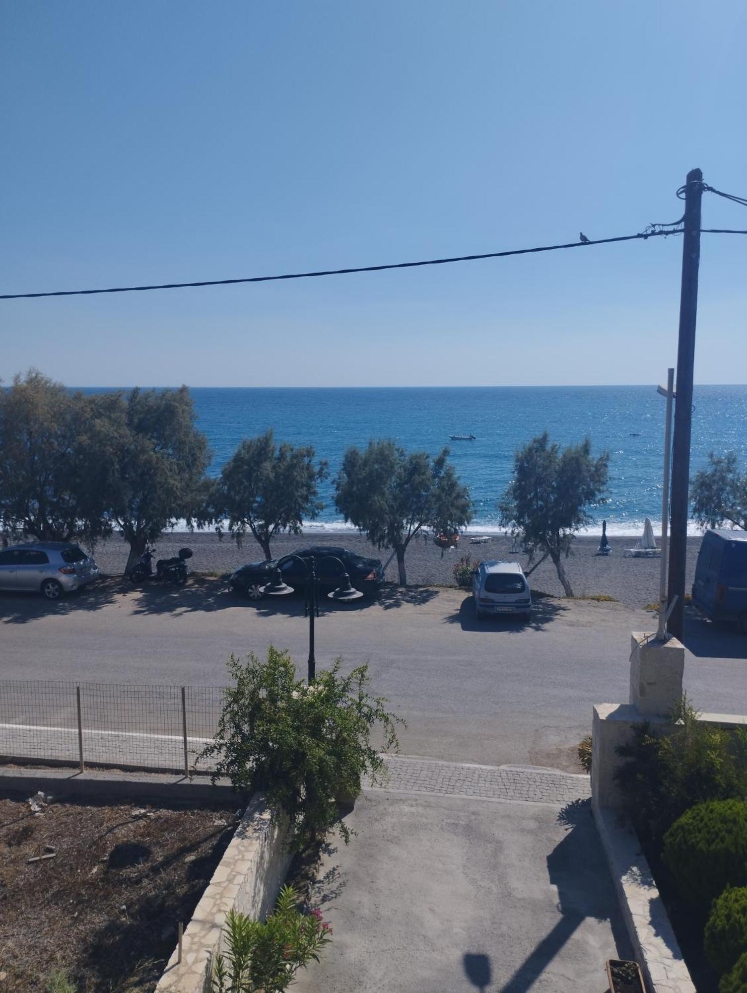 Eirini Apts On The Beach Psari Forada Zimmer foto